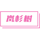 岚杉树商标图样