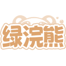 绿浣熊商标图样